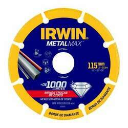 Disco diamantado irwin metalmax 4,5X7/8