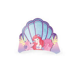 Ariel Sereismo - Tiara Especial - embalagem com 08un - Disney Princesas - Regina