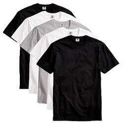 Kit com 5 Camisetas Slim Masculina Básica Algodão Part B Colors