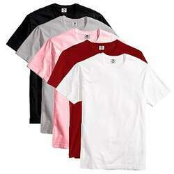 Kit com 5 Camisetas Slim Masculina Básica Algodão Part B Ilhabela