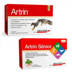 Combo Artrin Artrin Senior Brouwer para Cães - 60 comprimidos