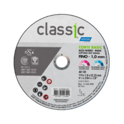 Disco Corte Fino 4 1/2X3/64X7/8 Classic Basic- NORTON