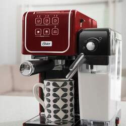 Cafeteira Oster Primalatte Touch Red - 220 Volts