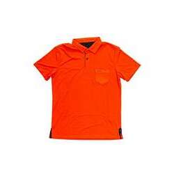 Camiseta Sallo Gola Polo Masculina Piquet Modal Com Bolso 10101152 Salmao