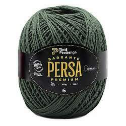Barbante Persa Premium Têxtil Piratininga 200g N6 Verde Musgo