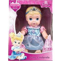 Boneca Cinderela Baby Princesa - Mimo 6434