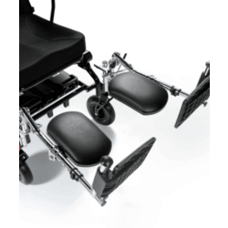 Apoio de pés elevável para cadeira de rodas motorizada Power lite
