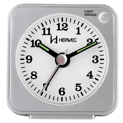 Relógio Despertador Herweg Digital 2510 Cinza