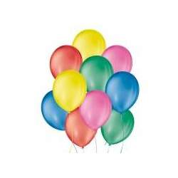 Balão de Festa Látex Liso - Cores - 5 12cm - 50 Unidades