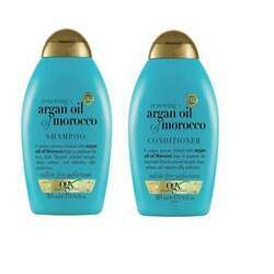 OGX Shampoo e Condicionador 385 ml com Óleo de Argan para Cabelos Secos e Danificados
