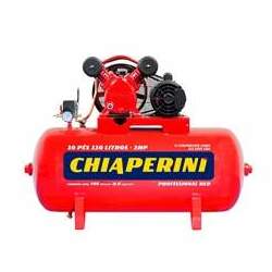 Compressor de Ar Média pressão 10 pcm 110 litros Chiaperini