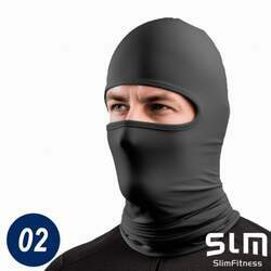 Kit com 2 Toucas Ninja Touca Balaclava Cores Sortidas Frio Resistente Com Proteção Uv50