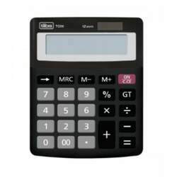 Calculadora de Mesa 12 Dígitos Tc05 Preta - Tilibra
