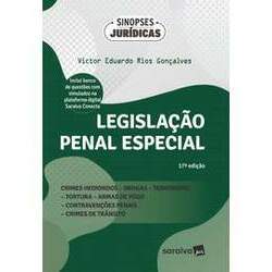 Legislação Penal Especial - Tomo I - Coleção Sinopses Jurídicas 2024