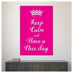 Painel Adesivo de Parede - Nice Day - Frases - 1597pn