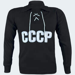 Camisa Retrô CCCP Preta - Goleiro Yashin Brinde Exclusivo