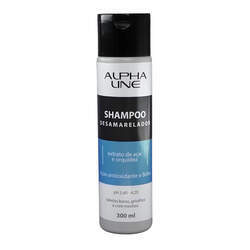 Shampoo Desamarelador Loiros e Grisalhos 300ml - Alpha Line