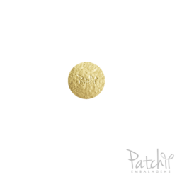 Disco Rígido 9cm Laminado ouro - pct c/20 uni