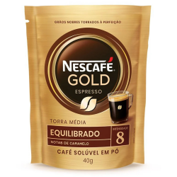 Café Solúvel Nescafé Gold Sachê 40Gr