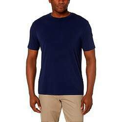 Camiseta Masculina Básica Algodão Premium Modelo Exclusivo Azul Marinho