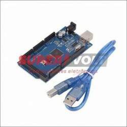 Arduino Mega 2560 R3 (compatível) com cabo USB