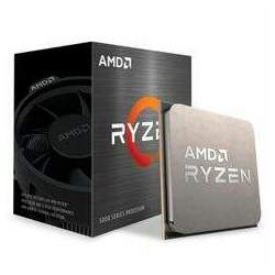 Processador AM4 Ryzen 5 5600X 3 7Ghz 6 core Cache 35Mb 100-100000065B0X - AMD