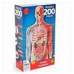 Puzzle 200 Pcs Corpo Humano - 03937 Grow