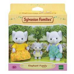 Sylvanian Families - Conjunto Familia dos Elefantes - Epoch 5376