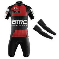 Conjunto Ciclismo Mountian Bike Bermuda e Camisa BMC