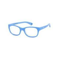 Óculos de Grau Polaroid PLD K006 MVU 4416 Azul Lente Tam 44