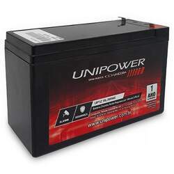 Bateria Unipower para Nobreak UP12 Alarme 12V 4 0Ah