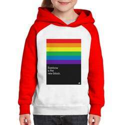Moletom Infantil Rainbow is the new black