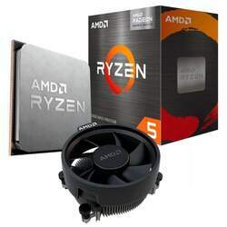 Processador AMD Ryzen 5 5600GT, 3 6GHz (4 6GHz Boost), AM4, Zen 3, Cache 19MB, Radeon Graphics