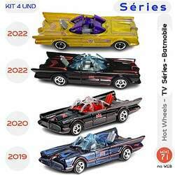 Hot Wheels - TV Séries Batmobile - Séries kit 4 und