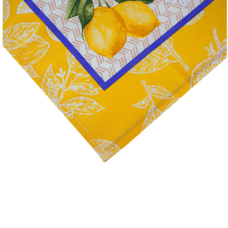 Toalha De Mesa Merenda Lemon 100X100cm - Lepper