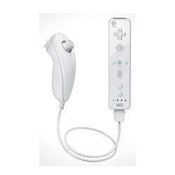 Controle Remote Nunchuk - Wii Branco