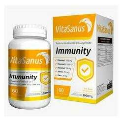Suplemento Alimentar Vitasanus Immunity Com 60 Cápsulas