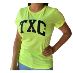 T-Shirt Feminina TXC Brand Amarelo Neon 50264