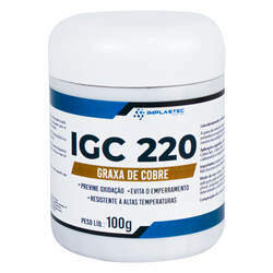 GRAXA DE COBRE 100 GRAMAS IGC220 IMPLASTEC
