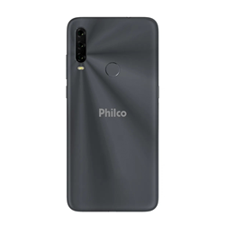 Smartphone HIT P10 128Gb 4G - Octa-Core 4GB 6,2 Câmera Tripla Selfie 8Mp Cinza - Philco
