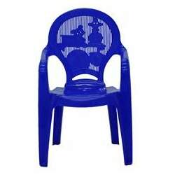 Cadeira Infantil Tramontina 92266070 Catty em Poliproleno Azul Estampado
