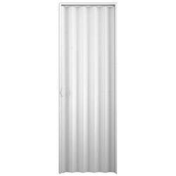 Porta Sanfonada Interna PVC Plasbil, Branco, 210 x 70 cm