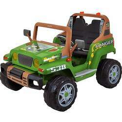 Carro Eletrico Infantil Peg Perego Jeep Ranger 538 Verde 12V