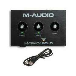 Interface M Audio MTRACKSOLO 2 Canais Phanton Power USB -
