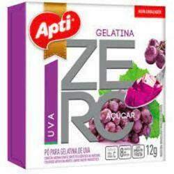 Gelatina Apti Zero 12g Uva