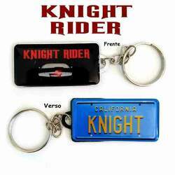 Chaveiro Placa Knight Rider Super Maquina