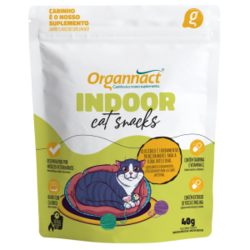 Indoor Cat Snacks Organnact - 40g