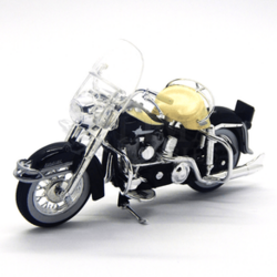 Miniatura Moto Harley Davidson FLH Duo Glide 1962 1/18