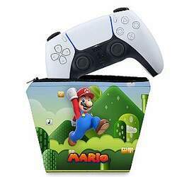 Capa PS5 Controle Case - Super Mario