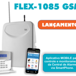 Central de Alarme FLEX-1085 Gsm com Teclado
